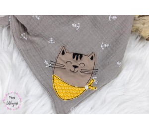 Stickdatei - Happy Cat Doodle